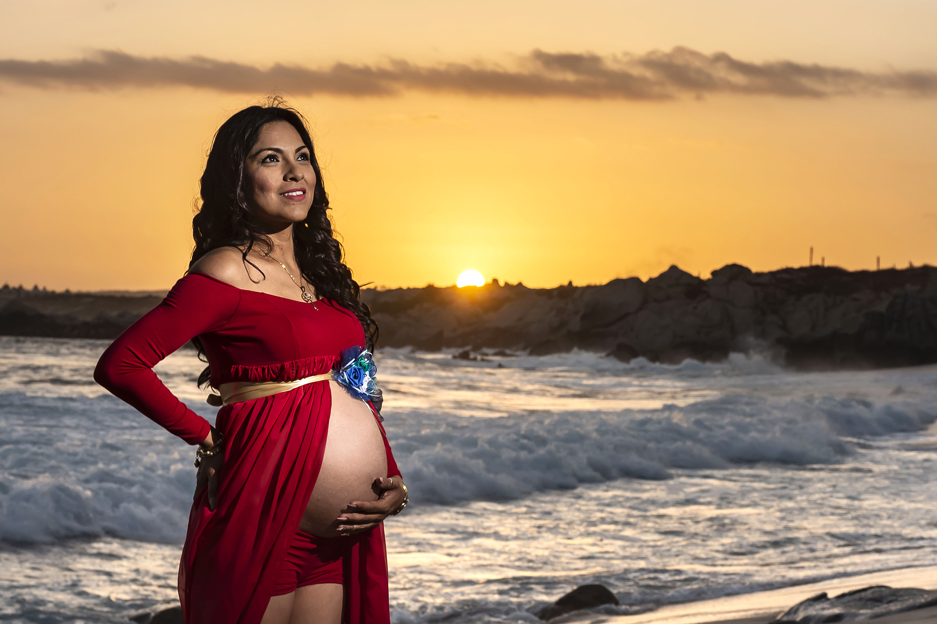 Sesión de embarazo en Los Cabos - fotografía 9